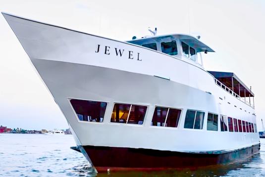 Sunset Yacht Party NYC flyer